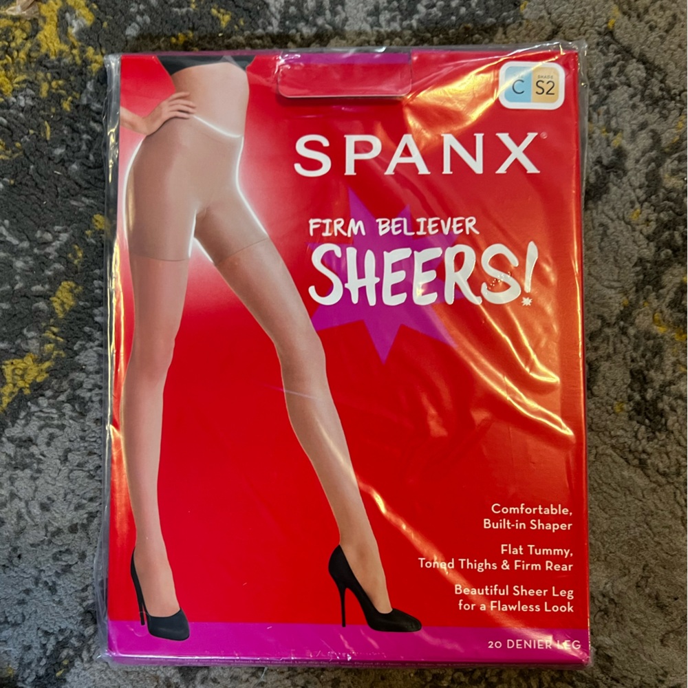 SPANX Firm Believer Sheers size C color S2